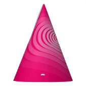 Pink Hearts Party Pet Feesthoedjes (Links)
