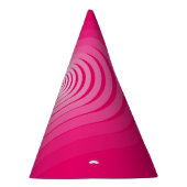 Pink Hearts Party Pet Feesthoedjes (Rechts)