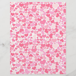 Pink Hearts Patroonpapier