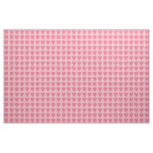Pink Hearts Pattern Stof (Fat Quarter)
