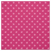 Pink Hearts Stof (Swatch)