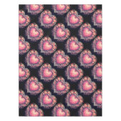 Pink Hearts Tafelkleed (Voorkant)