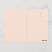  Pink Hearts Valentijnsdag Briefkaart (Achterkant)