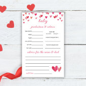 Pink Hearts voorspellingen spel Flyer