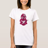 PINK Hei Tiki PINK Ukulele shirt (Voorkant)