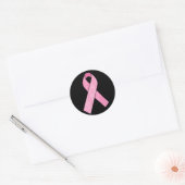 Pink Hero Ronde Sticker (Envelop)