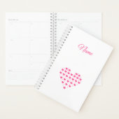 Pink Herz Planner (Display)