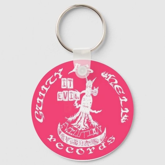 PINK "Het aambeeld" Sleutelhanger (Voorkant)