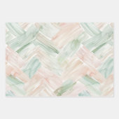 Pink Hibiscus Flowers Birthday Inpakpapier Vel (Voorkant 3)