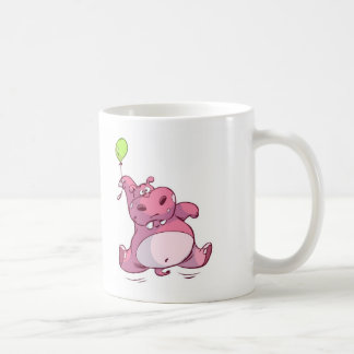 PINK HIPPO OP BALLOON KOFFIEMOK