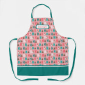 Pink Ho Ho Ho Armadillo Schort (Voorkant)