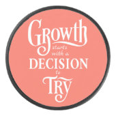 Pink Hockey Puck (Voorkant)