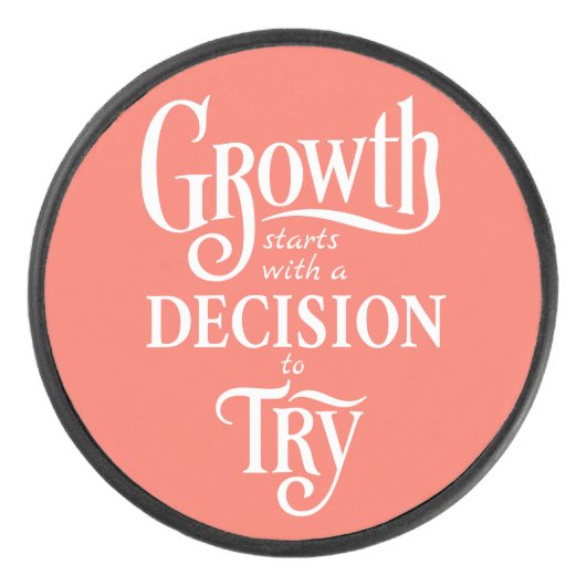 Pink Hockey Puck (Voorkant)