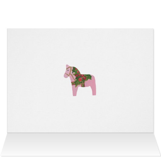 Pink Holiday Horse (Binnen Horizontaal (Boven))