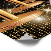 Pink Hollywood Glam Welkom Teken Poster (Hoek)