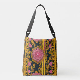 Pink Honey AI kunst Crossbody Tas
