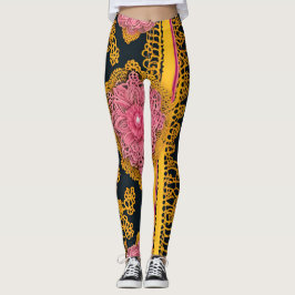 Pink Honey AI kunst Leggings