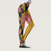 Pink Honey AI kunst Leggings (Rechts)