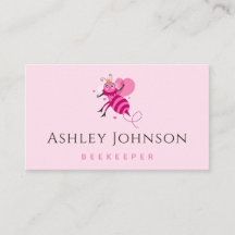 Pink Honey Bee Princess Bijenhouder Apiary Girly