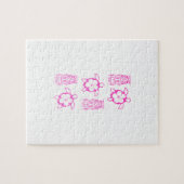 Pink Honu en Tiki Mask Legpuzzel (Horizontaal)