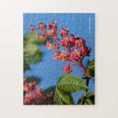 Pink Horse Chestnut Blossom Legpuzzel (Verticaal)