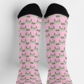 Pink horse socks sokken (Top)