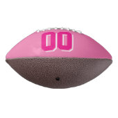 PINK HOT PINK EN WITTE Football (Gedraaid 270)