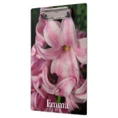 Pink Hyacinth Spring Floral Klembord (Links)