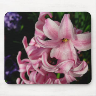 Pink Hyacinth Spring Floral Muismat
