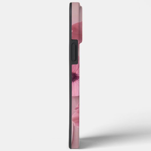 Pink Hydrangea Blooms Floral Case-Mate iPhone Case (Achterkant / Rechts)