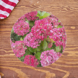Pink Hydrangea Blooms Floral Snijplank