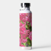 Pink Hydrangea Blooms Floral Waterfles (Rechts)