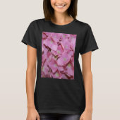 Pink Hydrangea Flowers Close Foto T-shirt (Voorkant)