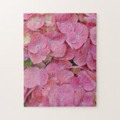 Pink Hydrangea Flowers Puzzle Legpuzzel (Verticaal)