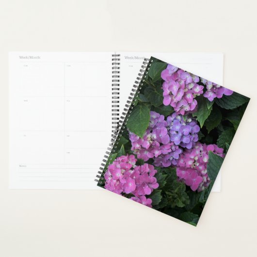 Pink Hydrangea Planner (Display)