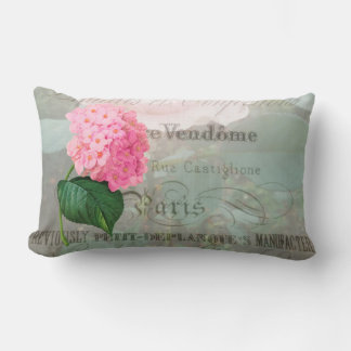 Pink Hydrangea Romantic French Accent Pillow Kussen