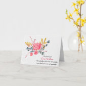 Pink Hydrangea Sympathie Kaart (Gele Bloem)