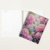 Pink Hydrangeas Floral Spiral-Bound Planner Spring (Display)