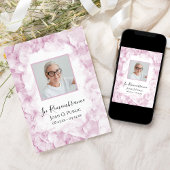 Pink Hydrangeas Waterverf Death Jubileum Kaart