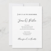 Pink Hydrangeas Waterverf Viering van het Leven Kaart (Achterkant)