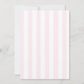 Pink Ice Cream Cone Birthday | Editable Summer Kaart (Achterkant)