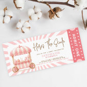 Pink Ice Cream Kids Uitnodiging -