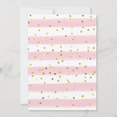 Pink Ice crème verjaardagsfeestdag Kaart (Achterkant)