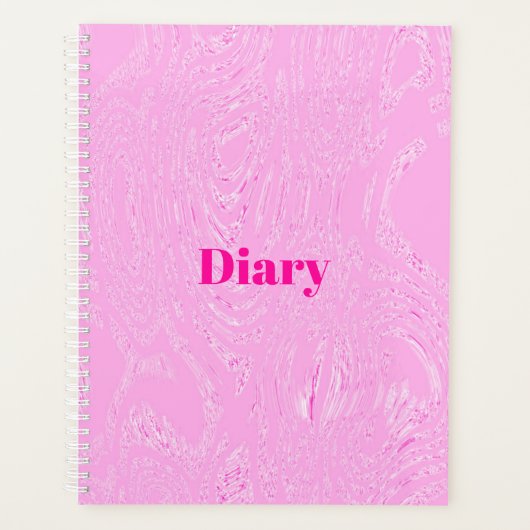 Pink Ice Diary Spiral Notitieboek (Voorkant)