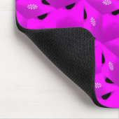 Pink Ice Fractal Mousepad Muismat (Hoek)