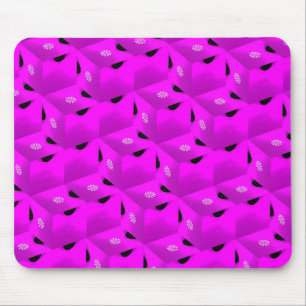 Pink Ice Fractal Mousepad Muismat