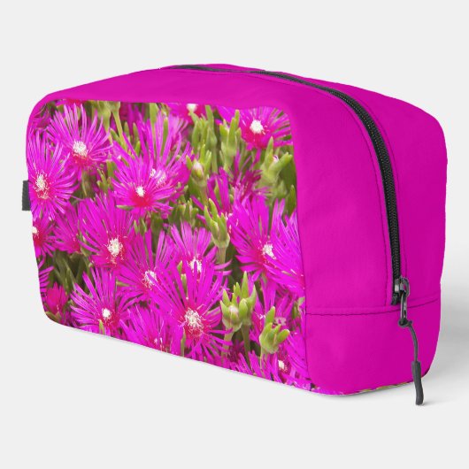 Pink Ice Plant Flowers Floral Toilettasje (Rechterhoek)