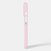 Pink “I'm Just Girl” Phone Case – Playful Feminine (Achterkant / Links)