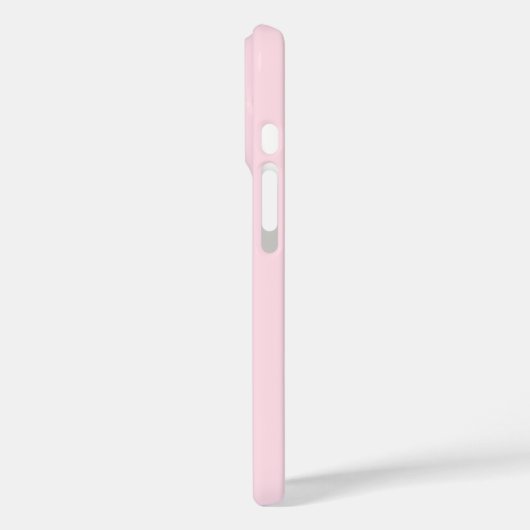 Pink “I'm Just Girl” Phone Case – Playful Feminine (Achterkant / Links)