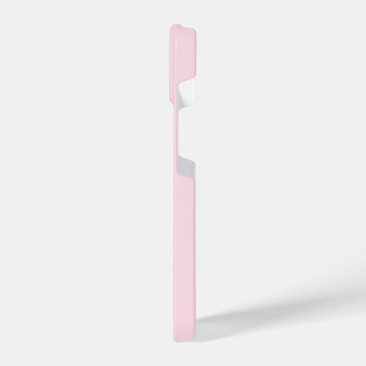 Pink “I'm Just Girl” Phone Case – Playful Feminine iPhone Hoesje (Linkerkant)